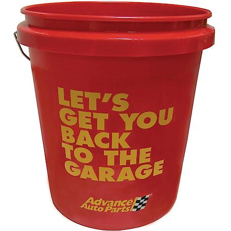 Red Back to the Garage 5 Gallon Pail