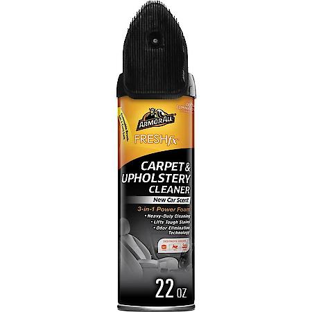 FRESH fx Power Foam Carpet & Upholstery Cleaner, New Car Scent, 22 oz.