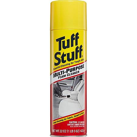 Tuff Stuff Multi-Purpose Foam Cleaner Deep Cleaning for Carpet, 22oz