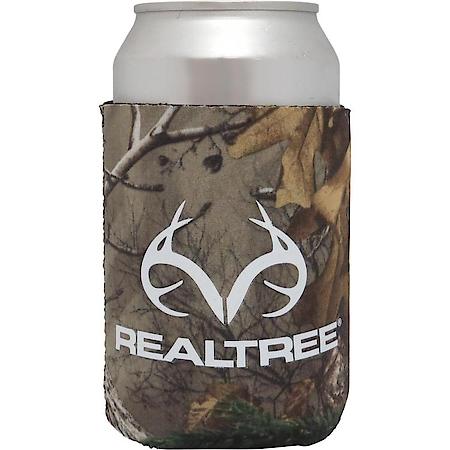 Magnetic Can Cooler, Realtree, White