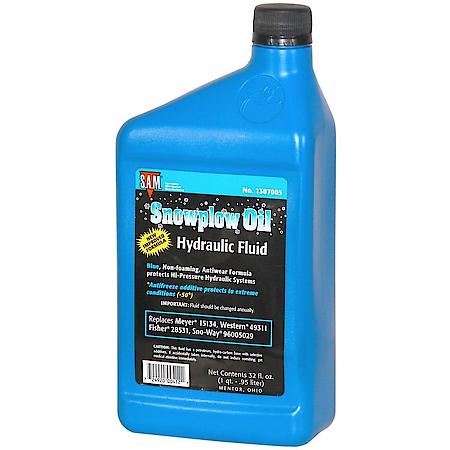 Snowplow Hydraulic Fluid, Low Temp, 1 Quart