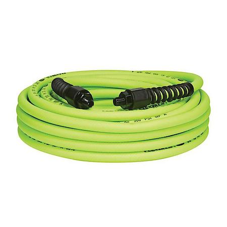 Flexzilla® Pro Air Hose, 3/8" x 50', 1/4" MNPT Fittings, ZillaGreen®