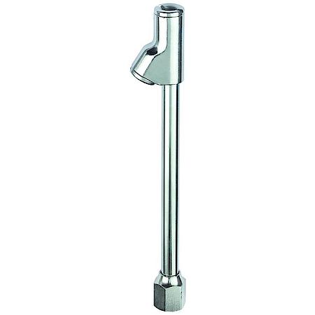 Professional-Grade Locking Dual Foot Air Chuck with Threaded Deep Well Lock Nut