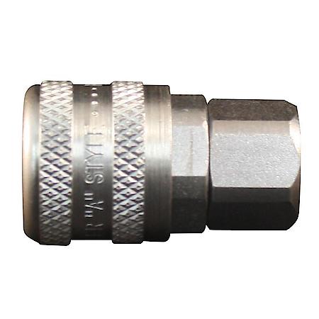 1/4" FNPT A Style Coupler