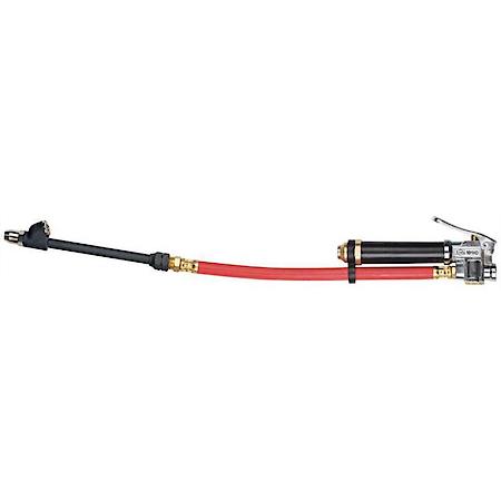 Inflator Gauge With Dual Chuck