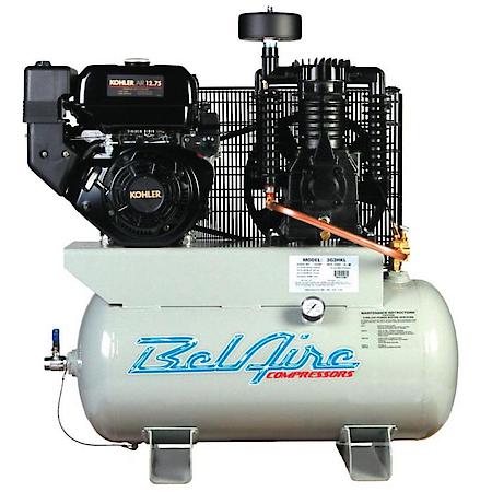 Two Stage Engine-Powered Reciprocating Air Compressor 12HP