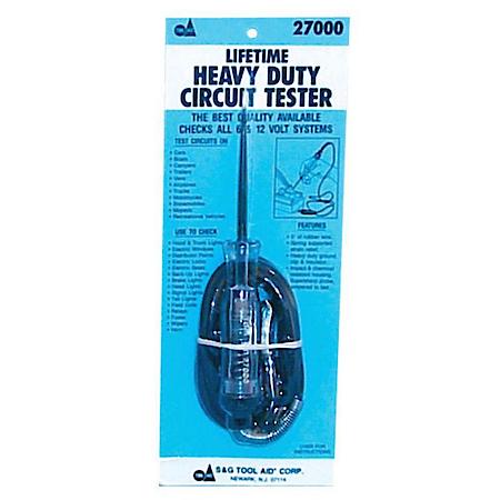 Heavy Duty Circuit Tester