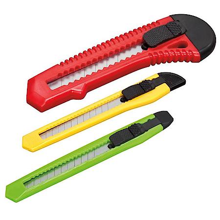 3 Piece Snap Off Blade Set, 9mm and 18mm Blade Size