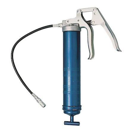 2-Way Loading Pistol Grip-Type Grease Gun with 18" Whip Hose Extention