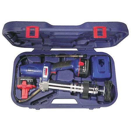 14.4 Volt Powerluber Grease Gun Kit with 2 Batteries