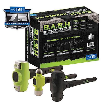 Bash 3-Pc A18Shop Hammer Kit