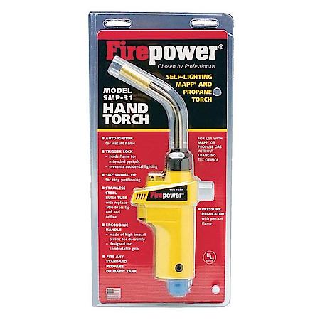 Self Lighting Mapp and Propane Torch