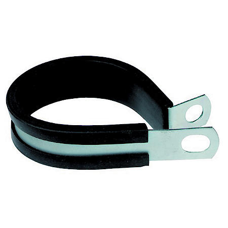 Clamp - Rubber Cushion, 3/8" Mounting Hole, 1/2" Tube Size (sold by each)