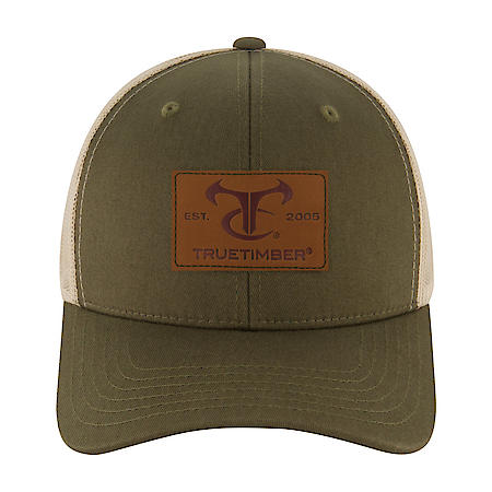 Camoflauge American Flag Trucker Baseball Hat: Snap Back Adjustable, Curved Brim, Cotton/Poly Blend