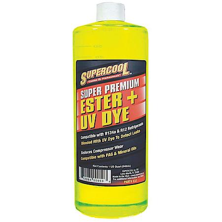 Ester Oil + UV AC Oil Lubricant: Contains Antiwear Additives, 32 oz
