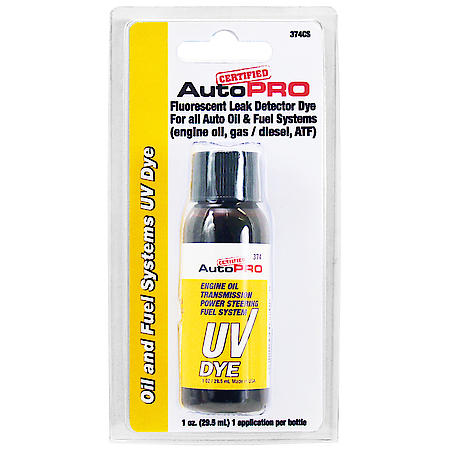 Certified Auto Pro Oil And Fuel Systems UV Dye (1 oz.)