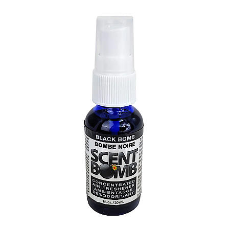 Pump Spray Air Freshener: Long Lasting Fragrance, Black Bomb Scent, 1 Oz