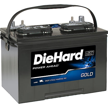 Battery: 27M Group Size, 675 CCA, 840 CA, 180 Minute Reserve Capacity, Deep Cycle (+30% Cycle Life)