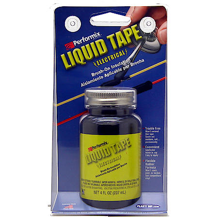 Liquid Tape Rubber Coating - Black (4 oz.)