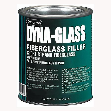 Dyna-Glass Short Strand Filler, 462, 1 qt.
