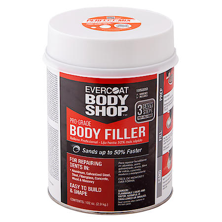 Fast Drying, Lightweight Body Filler, Gallon
