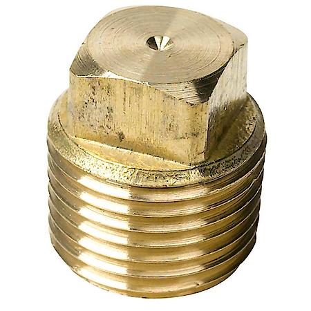 Plug Brass 1/2"