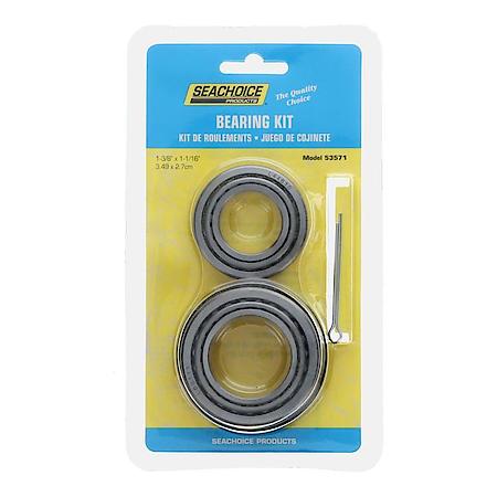 53571 Marine Boat Trailer Wheel Bearing Kit, Set of 2. 1-3/8-Inchx1-1/16-Inch