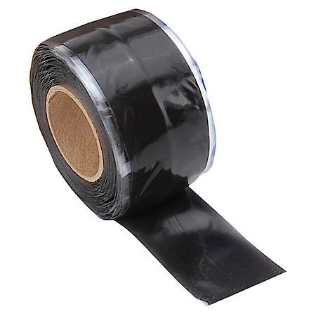 Quick Fix Tape Self-Adhering Silicone Tape - 1in x 12ft - Black