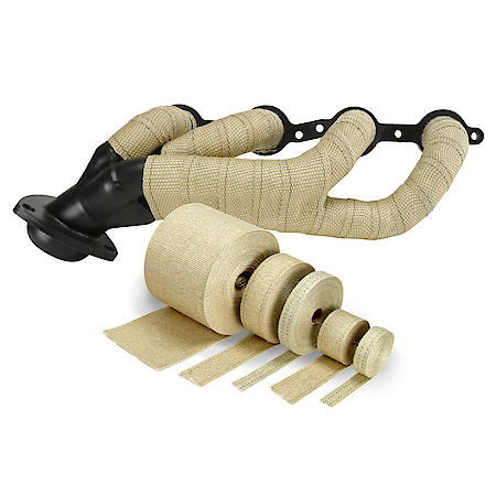Exhaust Wrap - 2in x 50ft - Tan - For most 4 cylinder headers and more