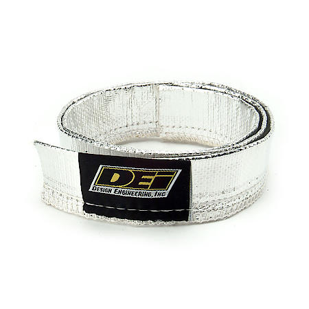 Heat Sheath - Aluminized Sleeving - 0.75in x 36in - Heat Protection for Wires, Lines and Cables