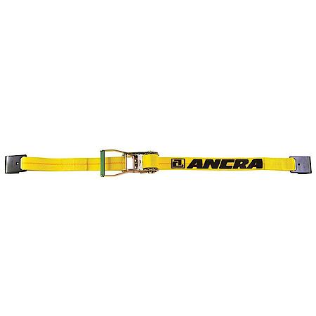 2" x 27' Ratchet Strap with 40891-18 Flat Hooks, Working Load Limit: 3,333 lbs.