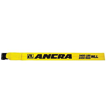 4" x 30' Winch Strap with 41766-18 Flat Hook, using 43797-12 Webbing, Working Load Limit: 5,400 lbs.