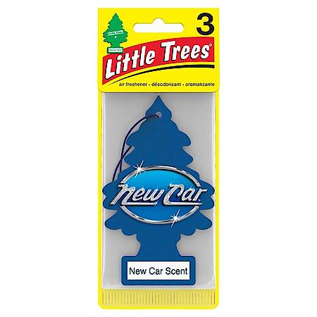 Hanging Air Freshener: Premium New Car Scent,  3 Pack