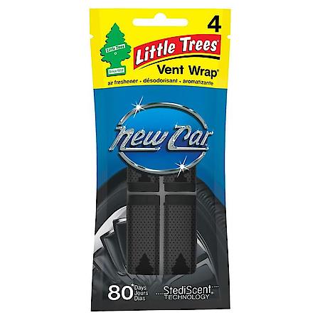 Vent Wrap Air Freshener: New Car Scent, 4 Pack