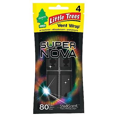 Vent Wrap Air Freshener: Supernova Scent, 4 Pack