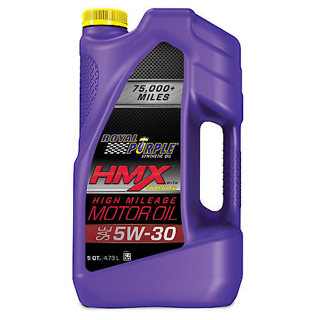 HMX SAE 5W-30 High-Mileage Synthetic Motor Oil (5 Quart)