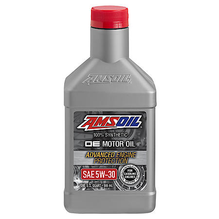5W-30 Full Synthetic Motor Oil, Helps Extend Engine Life, 1 Quart