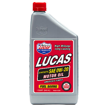 Fuel Saving 0W-20 Full Synthetic Engine Oil, 1 Quart