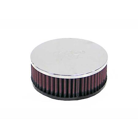 Universal Clamp On Reusable Air Filter: Flange Diameter 2", Filter Height 2", Flange Length 0.6"