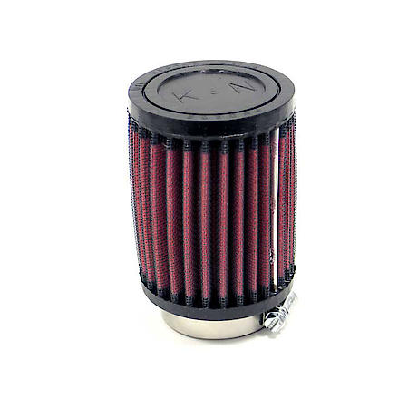 Universal Clamp On Reusable Air Filter: Flange Diameter 1.9", Filter Height 4", Flange Length 0.6"