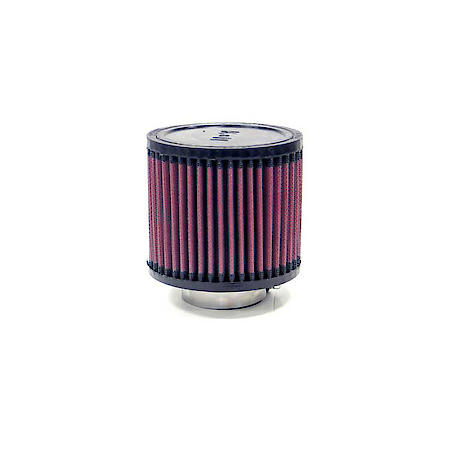 Universal Clamp On Reusable Air Filter: Flange Diameter 2.1", Filter Height 4", Flange Length 0.9"