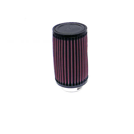 Universal Clamp On Reusable Air Filter: Flange Diameter 2.1", Filter Height 6", Flange Length 0.9"