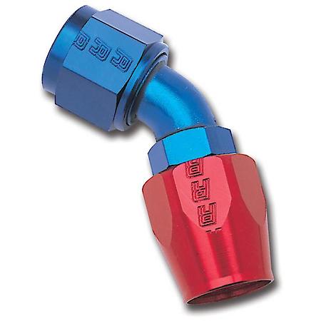 Hose End, Red/Blue, 45°