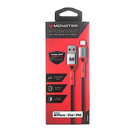 6' Lightning to USB-A Nylon Charge and Sync Cable