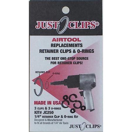 1/4" Anvil Retainer Clip Refill Pack, 5 Pack