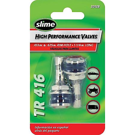 High Performance Tubeless Tire Valves, TR416, Pack of 2