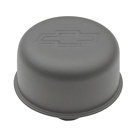 Crinkle Push-In Air Breather Cap, 3" Diameter, Black