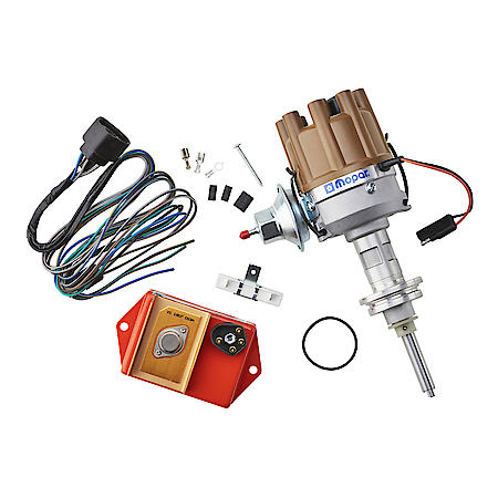 Chrysler Distributor Electric Conversion Kit; Fits Chrysler 273-318-340-360 V8 Engines