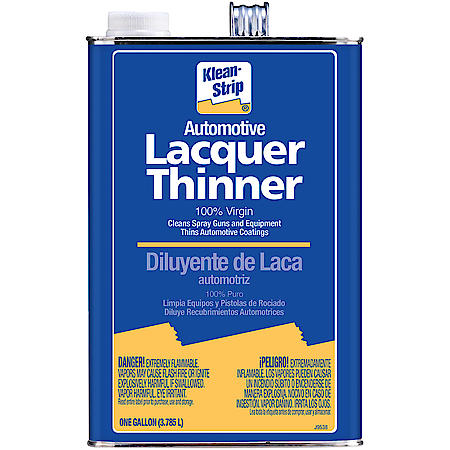 Automotive Lacquer Thinner Gallon-High-Solvency, Medium-Drying Thinner For Lacquer