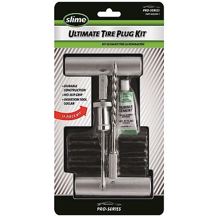 Pro-Series Ultimate Heavy Duty Tire Plug Kit with Insertion Collar